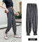 Img 6 - Summer Knitted Ice Silk Anti Mosquito Pants Women Casual Loose High Waist Thin Ankle-Length Lantern Pants