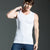 Img 1 - Men Cotton Tank Top Summer Undershirt Bra Plus Size Fitness Sporty Vest Sleeveless