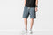 IMG 107 of Summer Men Denim knee length Young Trendy Pants Loose Chequered Shorts