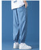 IMG 114 of Summer Thin Pants Men Korean Trendy Drape Casual Loose Jogger Ankle-Length Pants