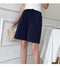 IMG 132 of Cotton Blend Bermuda Shorts Women Summer Breathable Pants Wide Leg Loose Plus Size Shorts