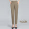 Img 4 - Women Pants Long High Waist Loose Straight Mom Elastic Plus Size Stretchable Casual Pants