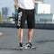 Img 2 - Summer Loose Sporty Casual Pants Men knee length Shorts Trendy Teens Beach