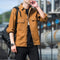Cotton Loose Long Sleeved Shirt Trendy Young Cargo Outerwear