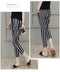 IMG 118 of Summer Cropped Pants Women Korean Chequered Casual Pound Slimming Chiffon Poker Dot Pants