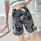 IMG 104 of Drawstring Cotton Pajamas Pants Women Summer Home Mid-Length Thin Adorable Japanese Loose Outdoor Beach Shorts