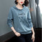 IMG 106 of Women Cotton Sweatshirt Hooded Thin Korean Loose Mom Outerwear