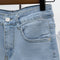 IMG 125 of Summer Korean High Waist Straight Denim Shorts Women Loose Slim Look A-Line Hot Pants Shorts