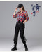 IMG 130 of Sets Chequered Shirt Loose Dance Costume Pants