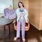 IMG 182 of Pajamas Women Summer Thin Short Sleeve Sweet Look Adorable Cartoon Mickey Mouse Three-Piece Loungewear Sets Sleepwear