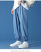 IMG 112 of Summer Thin Pants Men Korean Trendy Drape Casual Loose Jogger Ankle-Length Pants