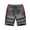 Img 5 - Casual Shorts Men Summer Korean Trendy Loose Chequered Pants All-Matching Mid-Length Jodhpurs Outdoor Beach
