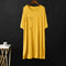 Modal Cotton Pyjamas Women Pregnant Woman Summer Round-Neck Long Dress Plus Size Loose Loungewear Sleepwear