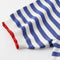 IMG 115 of Women Summer Color-Matching Striped Short Sleeve T-Shirt insSilk Cotton Sweater Thin Outerwear