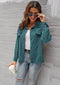 IMG 107 of Europe Women Jacket Single-Breasted Casual Shirt Outerwear