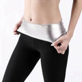 Img 2 - Aid In Sweating Pants Aid Reduce-Belly Women Slimming High Waist Hip Flattering Jogging Yoga Ankle-Length Pants