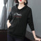 IMG 105 of Women Cotton Sweatshirt Hooded Thin Korean Loose Mom Outerwear