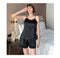 IMG 107 of Summer Camisole Women Casual Lace Bare Back Sexy Pajamas Replica Padded Sets Sleepwear