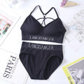 Img 4 - Korean Bare Back Sporty Teenage Girl Bra Sets No Metal Wire Flattering Sexy Thin Breathable Soft Women