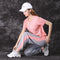 IMG 106 of Summer Quick Dry Sporty Sets Women Free Sized Slim Look Cozy Aid In Sweating Yoga Fitness Two-Piece Activewear