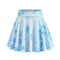 Img 2 - Women Dye Colourful Stretchable Flare Skirt Casual Mini Skirt