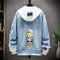 Denim Loose Trendy Jacket Tops Outerwear