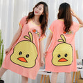 Img 15 - Pajamas Women Summer Loose Pyjamas Korean Adorable Plus Size Teenage Girl Pregnant Woman Loungewear
