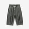Cropped Pants Men Summer Solid Colored Plus Size Loose Shorts Japanese Casual Shorts