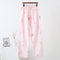 Women Pajamas Pants Summer Cotton Thin Long Double Layer Plus Size Loose Home Outdoor Sleepwear