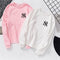 IMG 107 of Round-Neck Sweatshirt Women Thick Loose Couple Non Student All-Matching Outerwear