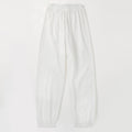 Img 6 - Casual Pants Summer Cotton Blend Wide Leg High Waist Slim Look Women Drape Loose Lantern Carrot Ankle-Length