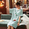 Korean Pyjamas Women Summer Cotton Pajamas Adorable Cartoon Thin Pregnant Woman Loungewear Sleepwear