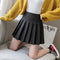 Img 7 - A-Line Black Women Student Summer High Waist Slim-Look All-Matching Anti-Exposed College Tennis Pleated Skirt