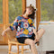 Summer Cotton Pajamas Women Short Sleeve Shorts Thin Outdoor Loungewear Sets Sleepwear