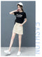 IMG 113 of Cotton Shorts Women Summer Bermuda Thin Loose High Waist Slim Look Wide Leg Pants Casual Shorts