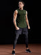 Sporty Sleeveless Hooded Sweatshirt Men Casual Tank Top Summer Outdoor T-Shirt Slim Look Tank Top