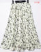 Img 15 - Europe Pleated Floral Skirt Chiffon Summer Skirt