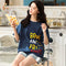 Img 4 - Pajamas Short Sleeve Women Cartoon Knitted Cotton Loungewear