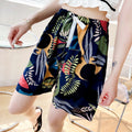 IMG 112 of Drawstring Cotton Pajamas Pants Women Summer Home Mid-Length Thin Adorable Japanese Loose Outdoor Beach Shorts