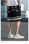 IMG 115 of Summer Loose Sporty Casual Pants Men knee length Shorts Trendy Teens Beach Shorts