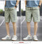 IMG 134 of Summer Casual Shorts Men Trendy Hong Kong Mid-Length Beach Pants Young Cargo Shorts