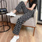 Img 3 - High Waist Wide Leg Pants Women Drape Floor Length Long Summer Slim-Look Straight Thin Casual Pants