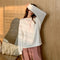 IMG 116 of Korean Long Sleeved Sweatshirt Women Student Round-Neck Thin Loose BF Tops Outerwear