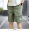 IMG 125 of Summer Men Casual Shorts Straight Pants Sporty Cargo Mid-Length Beach Shorts