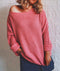 IMG 108 of Popular Tube Bare Shoulder Loose Sweater Women Solid Colored INS Tops Outerwear