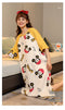 IMG 176 of Pajamas Women Summer Pyjamas Short Sleeve Loose Cotton Cartoon Adorable Casual Outdoor Loungewear Sleepwear