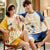 Img 1 - Couple insCartoon Pajamas Women Sets Summer Men Short Sleeve Shorts Loungewear YSD