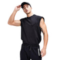 Img 5 - Summer Cotton Fitness Training Sleeveless Sporty Tank Top Men Quick Dry Loose Vest