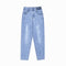 Img 9 - Thin High Waist Three Quarter Denim Pants Women Summer Loose Slim Look Harem Pants Petite Carrot