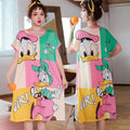 Img 6 - Pajamas Women Summer Loose Pyjamas Korean Adorable Plus Size Teenage Girl Pregnant Woman Loungewear